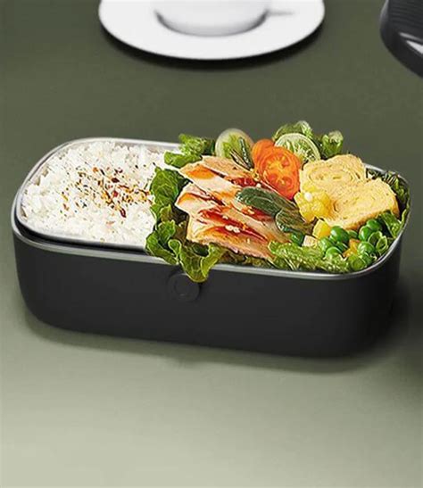 CAZMA Electric Lunch Box Black by Jasani in Dubai 